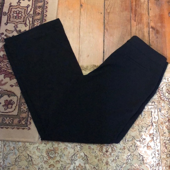 CALVIN KLEIN size 10 Classic Career Trouser Flat-front Pant Stretch Pockets Cozy - Picture 2 of 8